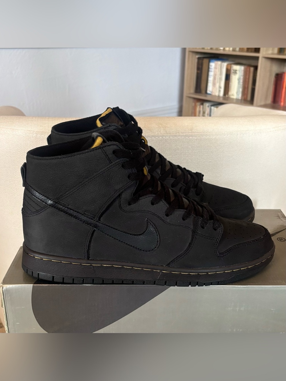 Nike SB Dunk High Pro Peat Moss Dr Martens Deconstructed Sneakers Size 11.5